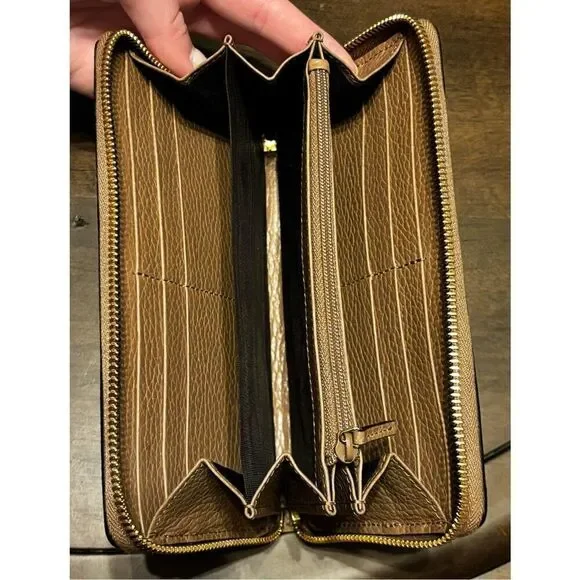 Authentic Gucci GG PINK MARMONT ZIP AROUND WALLET - Picture 3 of 8